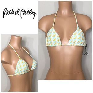 Rachel Pally sliding triangle Bikini Top. New